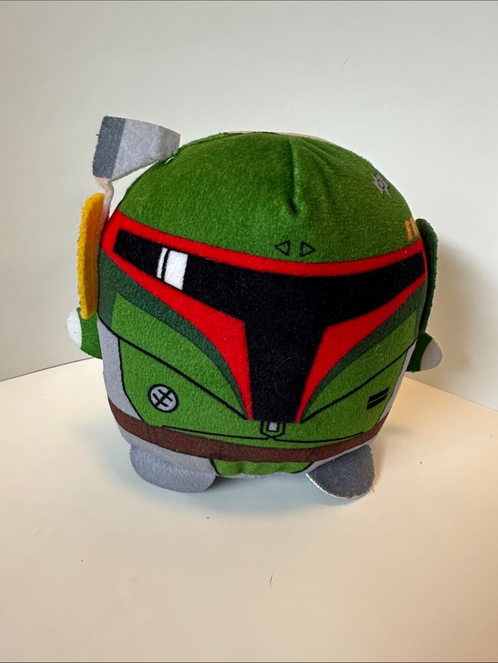 Star Wars Green, Red and Black Boba Fett Plush